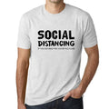 Men’s Graphic T-Shirt Social Distancing - If You Can Read This Vintage White Gift Idea
