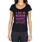 SOCIALITE, What happened, Black, <span>Women's</span> <span><span>Short Sleeve</span></span> <span>Round Neck</span> T-shirt, gift t-shirt 00317 - ULTRABASIC