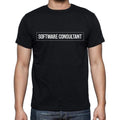Software Consultant t shirt, mens t-shirt, occupation, S Size, Black, Cotton