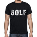 solf Men's Short Sleeve Round Neck T-shirt 00016
