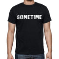 sometime Men's Short Sleeve Round Neck T-shirt