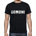 somoni ,Men's Short Sleeve Round Neck T-shirt 00004