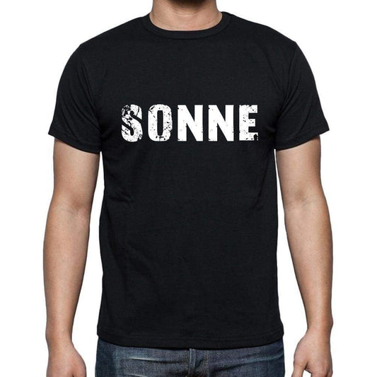 Sonne Mens Short Sleeve Round Neck T-Shirt - Casual