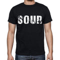 Sour Herren Kurzarm-Rundhals-T-Shirt 00016