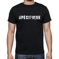 spécifique, French Dictionary, Men's Short Sleeve Round Neck T-shirt 00009