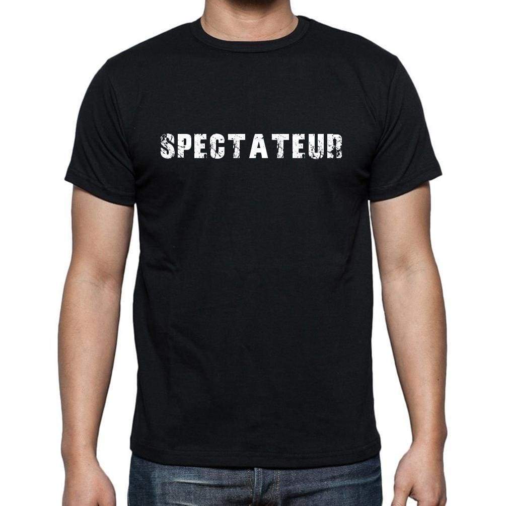 Spectateur French Dictionary Mens Short Sleeve Round Neck T-Shirt 00009 - Casual