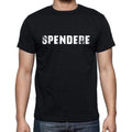 spendere, Herren-Kurzarm-Rundhals-T-Shirt 00017