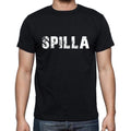 Spilla, Herren-Kurzarm-Rundhals-T-Shirt 00017