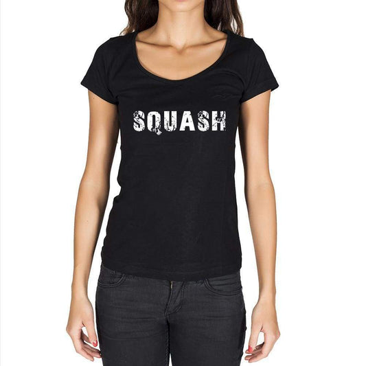 Squash T-Shirt For Women T Shirt Gift Black - T-Shirt