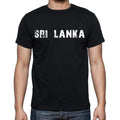 sri lanka Men's T-Shirt Short Sleeve Round Neck Black t shirt for men