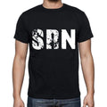 srn men t shirts,Short Sleeve,t shirts men,tee shirts for men,cotton,black , 3 letters