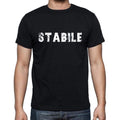 stabiles, Herren-Kurzarm-Rundhals-T-Shirt 00017