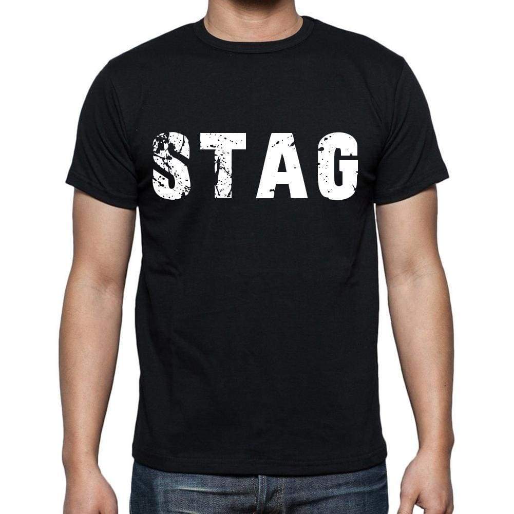 Stag Mens Short Sleeve Round Neck T-Shirt 00016 - Casual