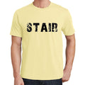 stair Men's Short Sleeve Round Neck T-shirt 00043