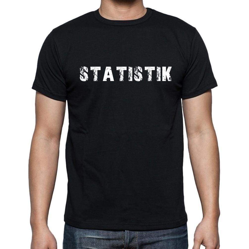 Statistik Mens Short Sleeve Round Neck T-Shirt - Casual