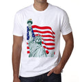 Statue of Liberty 6 Men's Short Sleeve Round Neck T-shirt