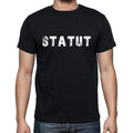 statut, French Dictionary, Men's Short Sleeve Round Neck T-shirt 00009