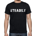 steadily Men's Short Sleeve Round Neck T-shirt