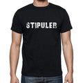 stipuler, French Dictionary, Men's Short Sleeve Round Neck T-shirt 00009