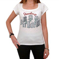 Stonehenge T-Shirt Damen Kurzarm-T-Shirt mit U-Ausschnitt 00181
