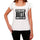 Straight Outta Montpellier Womens Short Sleeve Round Neck T-Shirt 00026 - White / Xs - Casual