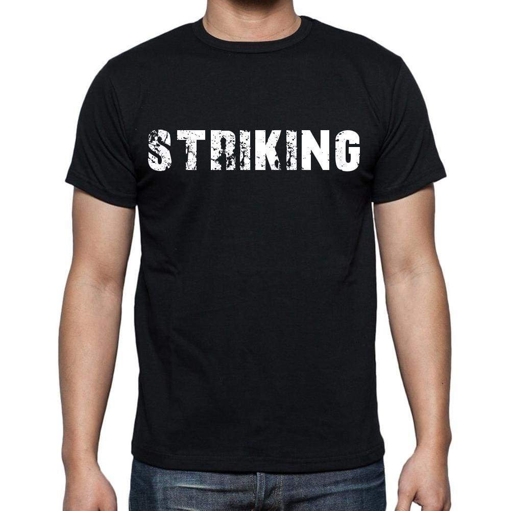 Striking Mens Short Sleeve Round Neck T-Shirt - Casual