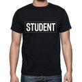 Student t shirt, mens t-shirt, occupation, S Size, Black, Cotton
