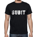 subit, Französisches Wörterbuch, Herren-Kurzarm-Rundhals-T-Shirt 00009