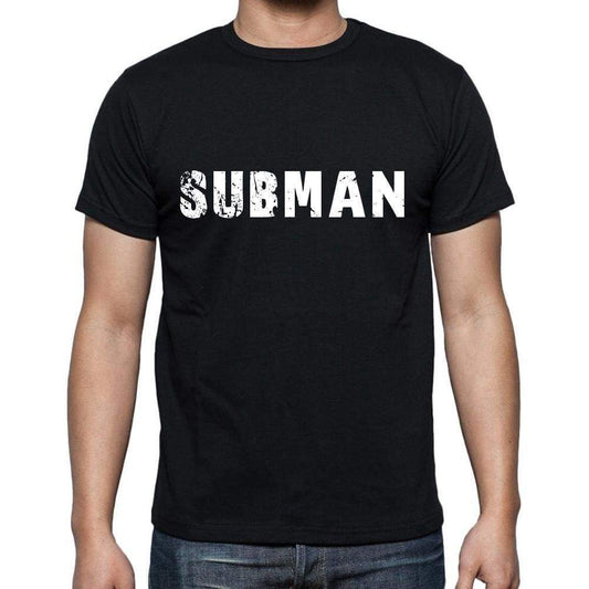 Subman Mens Short Sleeve Round Neck T-Shirt 00004 - Casual