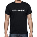 suffisamment, Französisches Wörterbuch, Herren-Kurzarm-Rundhals-T-Shirt 00009