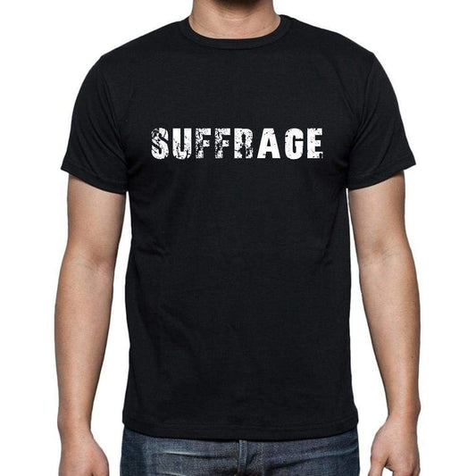 Suffrage French Dictionary Mens Short Sleeve Round Neck T-Shirt 00009 - Casual