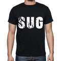 sug men t shirts,Short Sleeve,t shirts men,tee shirts for men,cotton,black , 3 letters