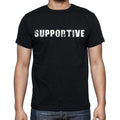 supportive Men's Short Sleeve Round Neck T-shirt