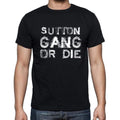 SUTTON Family Gang Tshirt, Men's Tshirt, Black Tshirt, Gift T-shirt 00033