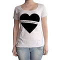 Sweat Heart Love Message Women's T-shirt picture celebrity 00038