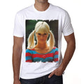 Sylvie Vartan Sixties H Tshirt, Men's tee, White, 100% Cotton 00196