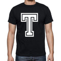 T Men's Short Sleeve Round Neck T-shirt 00177