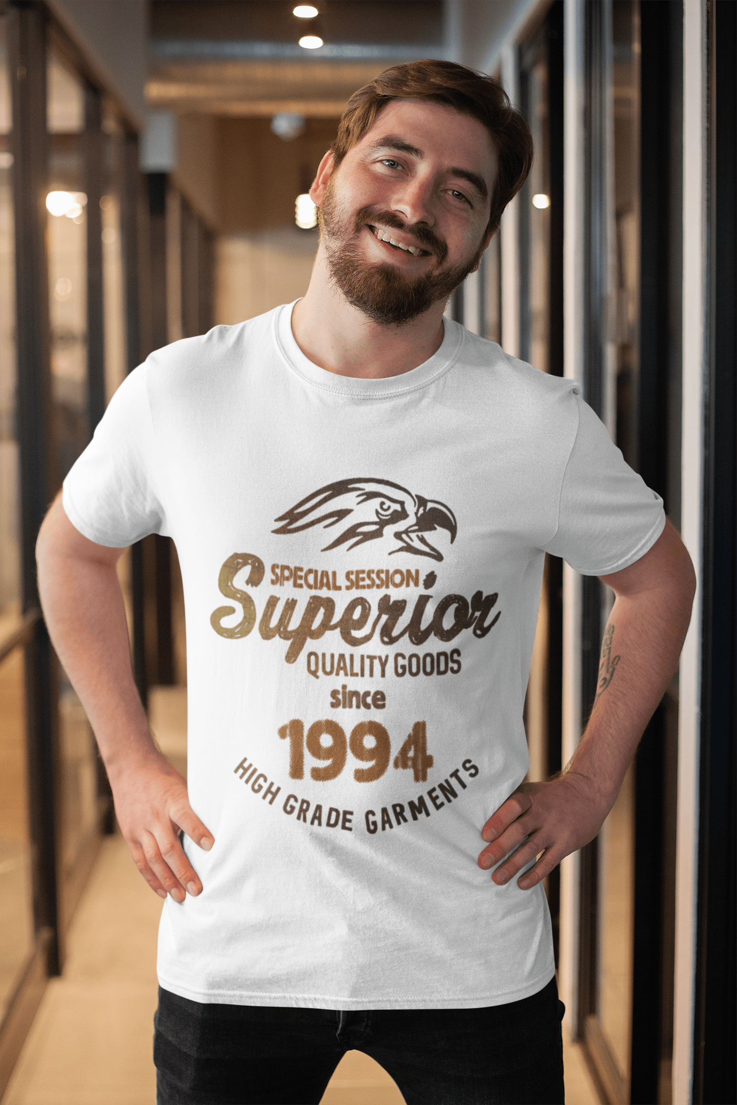 1994, Special Session Superior Since 1994 Men's T-shirt White Birthday Gift 00522