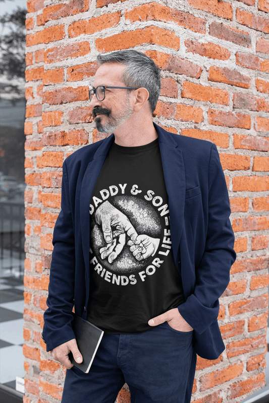 ULTRABASIC T-Shirt Homme Papa Fils Meilleurs Amis Pour La Vie Fête des Pères Cadeau Vintage