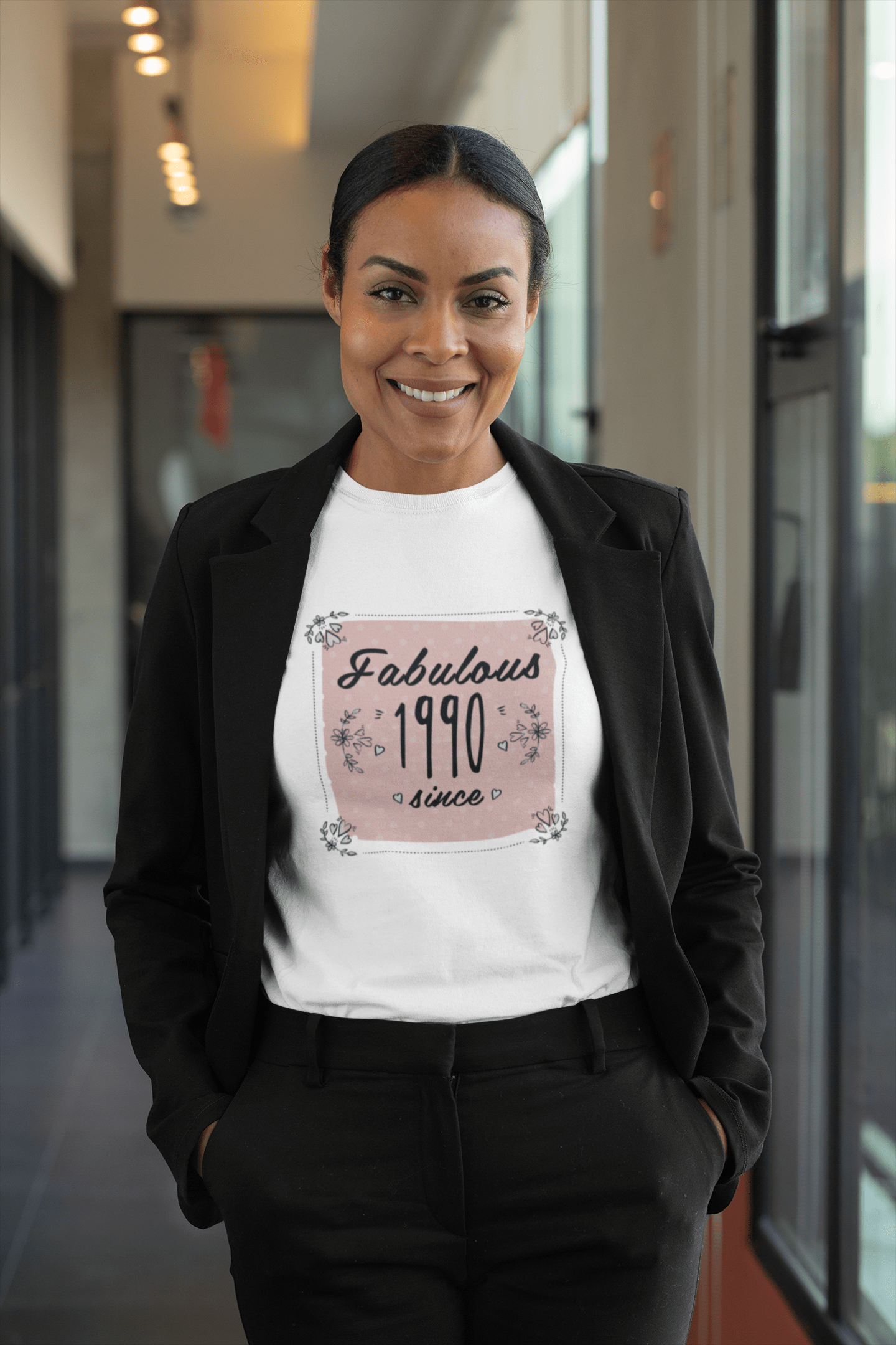 Fabulous Since 1988 Women's T-shirt Blanc Anniversaire Cadeau 00433