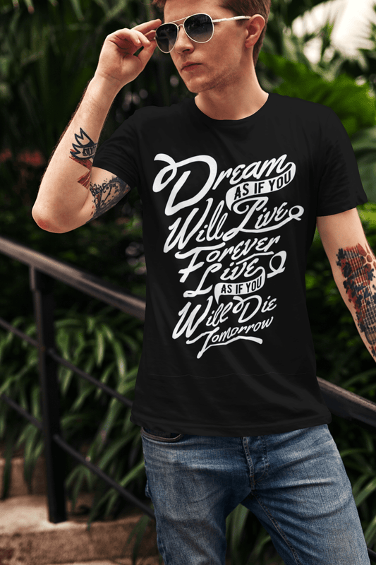Men's T-Shirt Dream Will Live Forever Vintage Shirt Comfortable Authentic Outfit