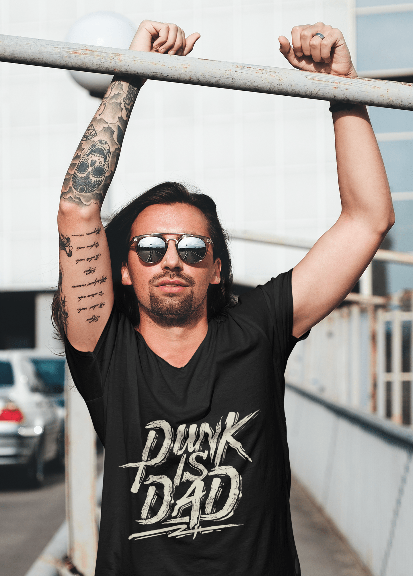 T-shirt ULTRABASIC pour hommes, Punk Is Dad, fête des pères, musique Rock, Vintage, cadeau décontracté