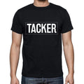 Tacker t shirt, mens t-shirt, occupation, S Size, Black, Cotton