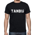tandis, French Dictionary, Men's Short Sleeve Round Neck T-shirt 00009