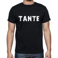 tante, French Dictionary, Men's Short Sleeve Round Neck T-shirt 00009
