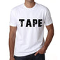 Tape Mens T Shirt White Birthday Gift 00552 - White / Xs - Casual