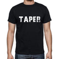 Taper, Französisches Wörterbuch, Herren-Kurzarm-Rundhals-T-Shirt 00009