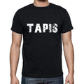 tapis, French Dictionary, Men's Short Sleeve Round Neck T-shirt 00009