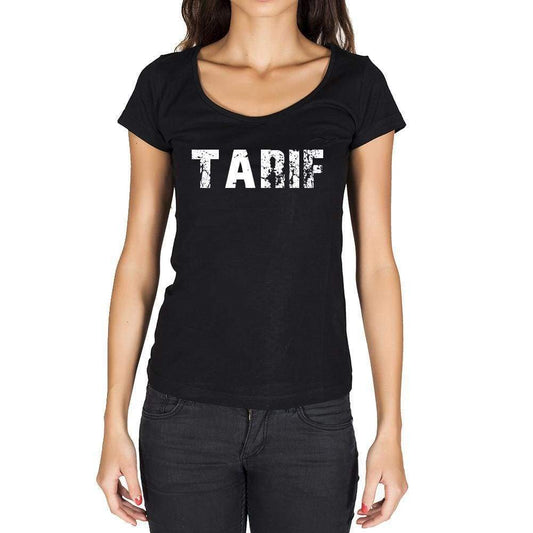 Tarif French Dictionary Womens Short Sleeve Round Neck T-Shirt 00010 - Casual