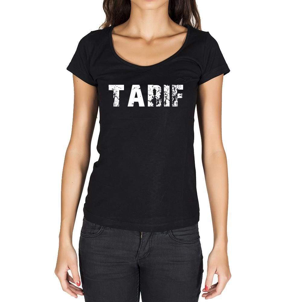 Tarif French Dictionary Womens Short Sleeve Round Neck T-Shirt 00010 - Casual
